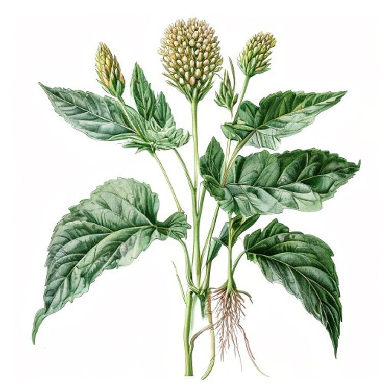 Atractylodes botanical illustration
