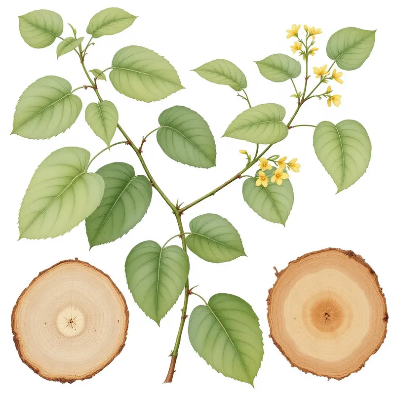 Cat's Claw botanical illustration