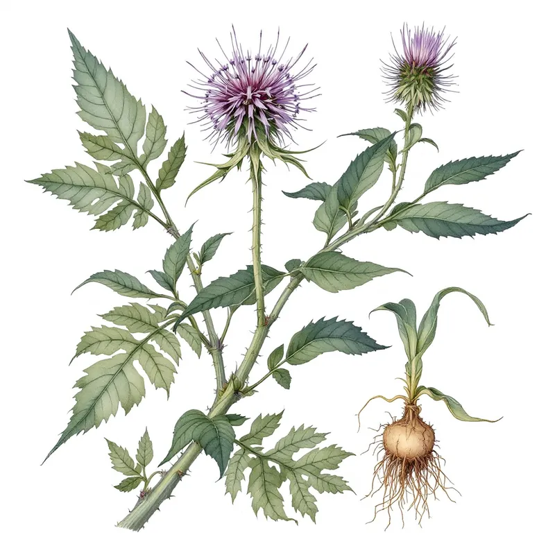 Teasel Root